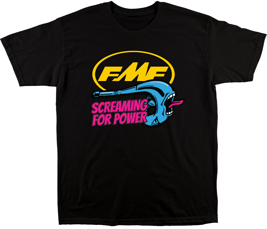 FMF Screaming Youth Tee - Black