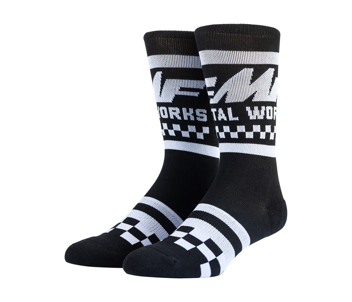 FMF Metal Works Socks - Black