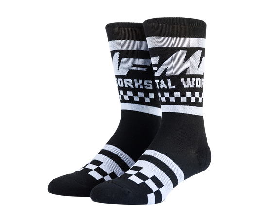 FMF Metal Works Socks - Black