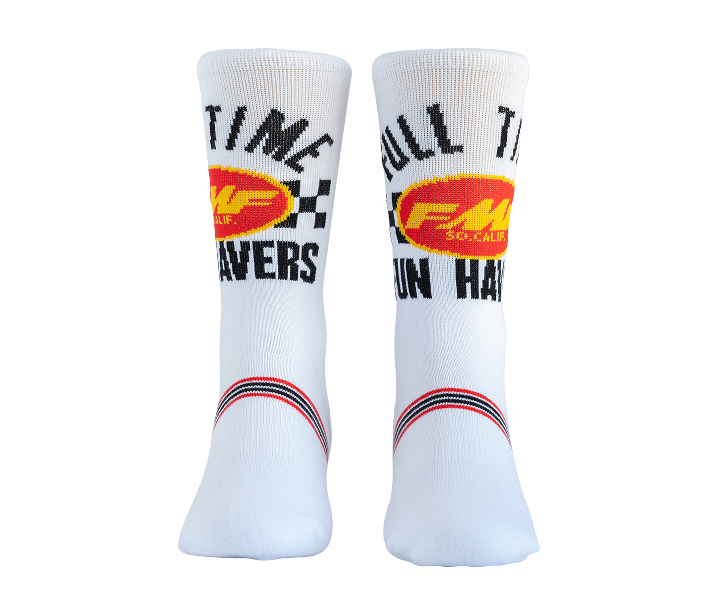 FMF Full Time Socks - White