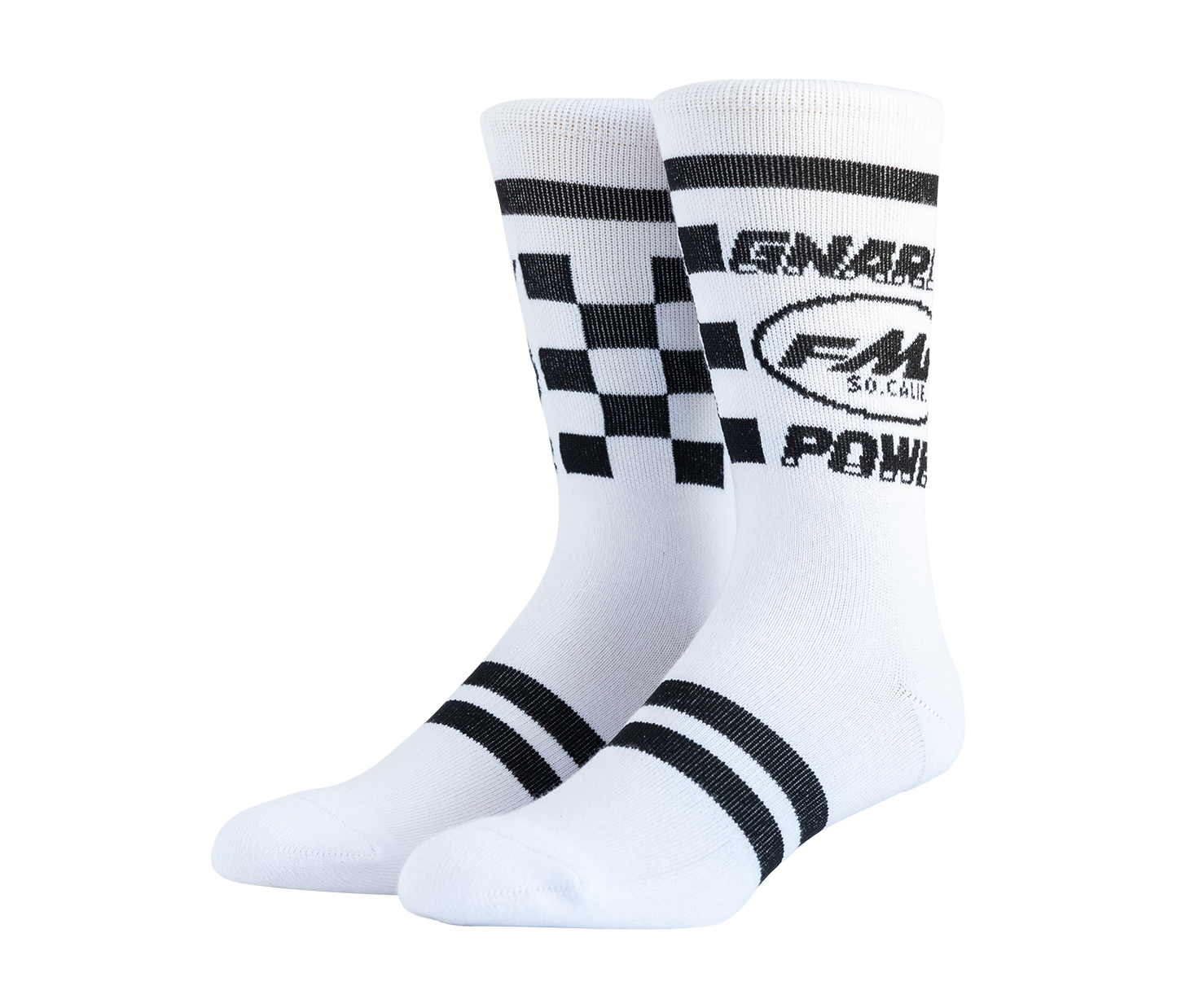 FMF Gnarly Power Socks - White