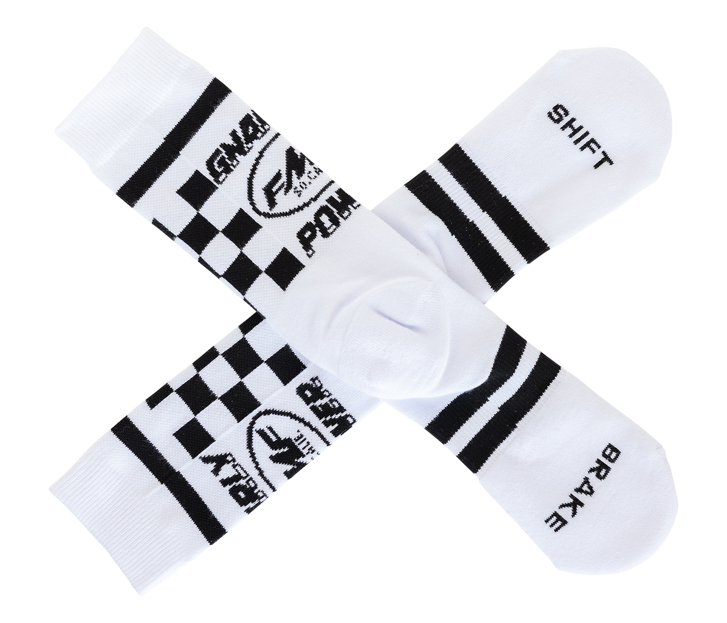 FMF Gnarly Power Socks - White