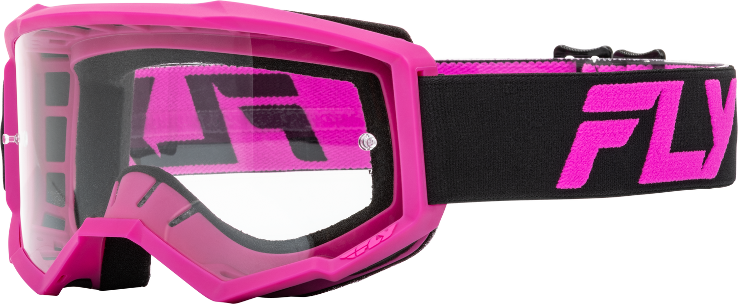 Fly Youth Focus Goggles - Black Pink