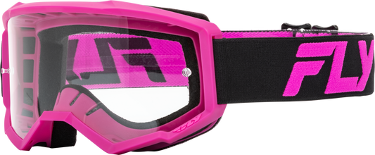 Fly Youth Focus Goggles - Black Pink