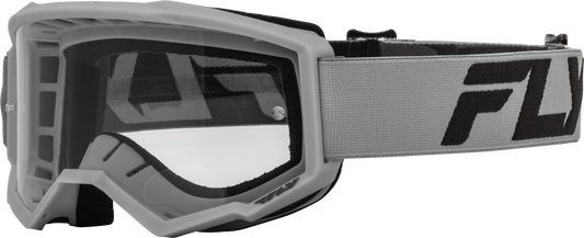 Fly Youth Focus Goggles - Silver / Charcoal