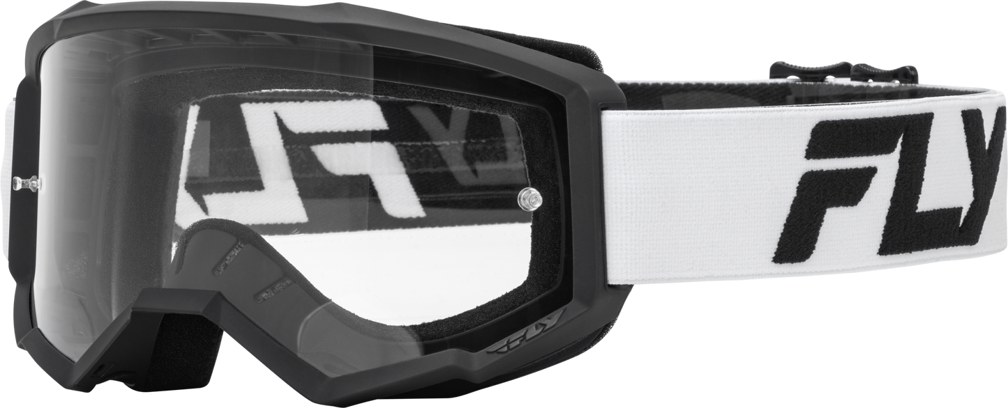 Fly Youth Focus Goggles - White/Black