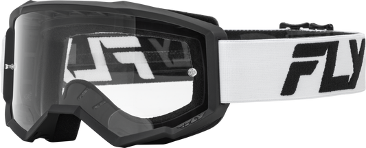 Fly Youth Focus Goggles - White/Black