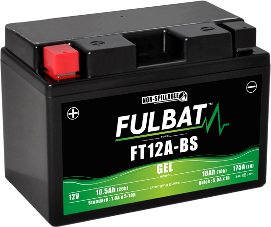 Fulbat Gel Battery - FT12A-BS