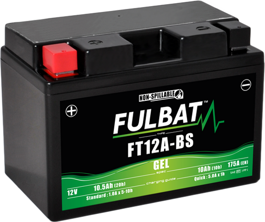 Fulbat Gel Battery - FT12A-BS