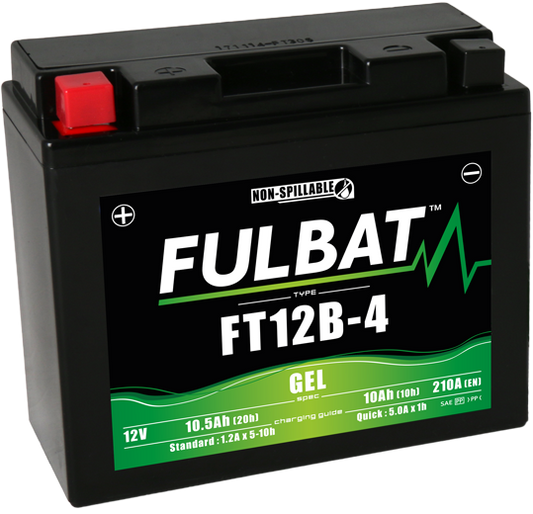 Fulbat Gel Battery - FT12B-4