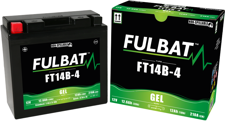 Fulbat Gel Battery - FT14B-4