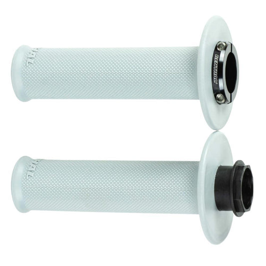 Renthal Lock On Soft Full Diamond MX Grips - Grey