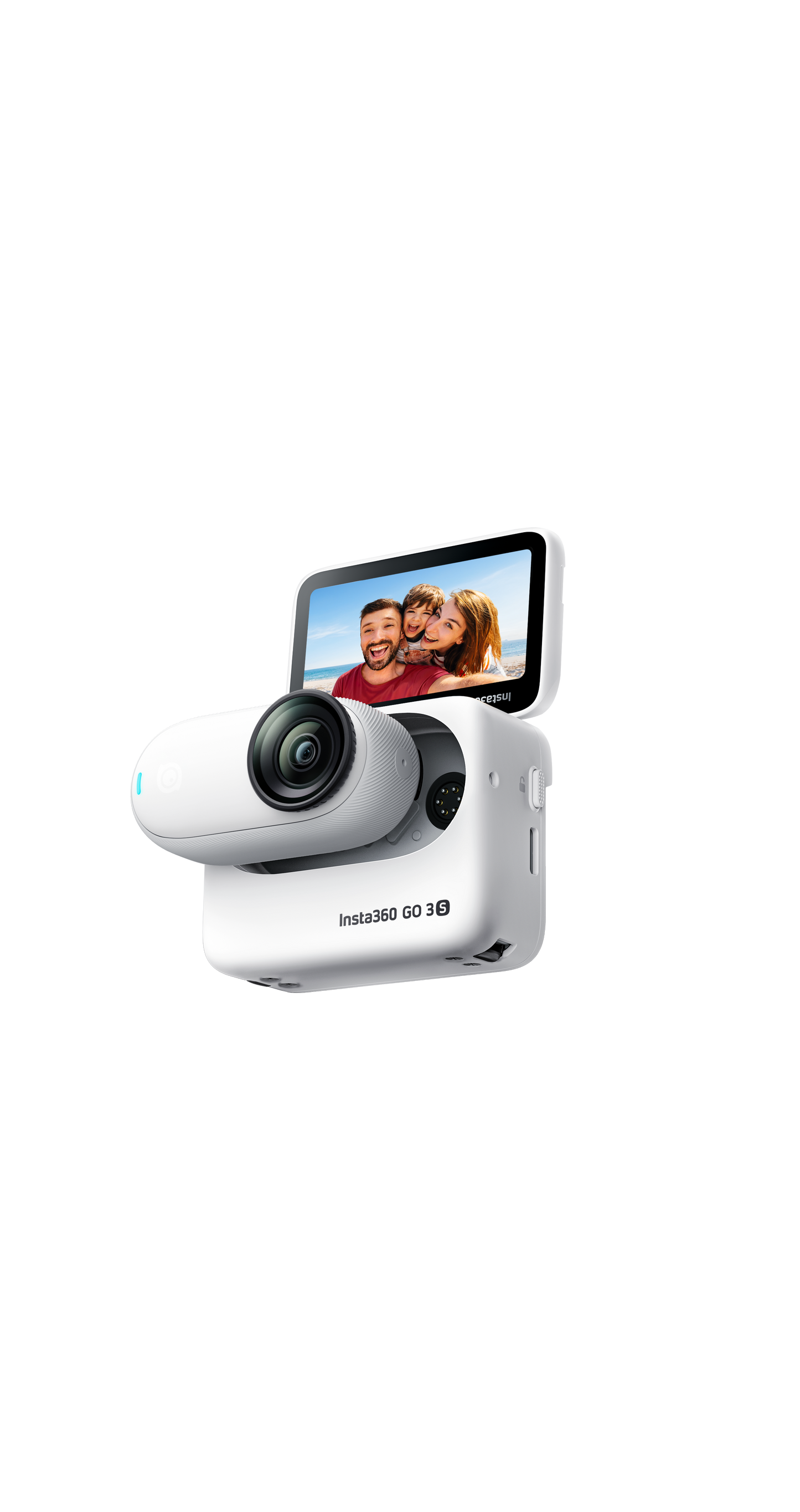 Insta360 GO3S With 128Gb Memory (White)