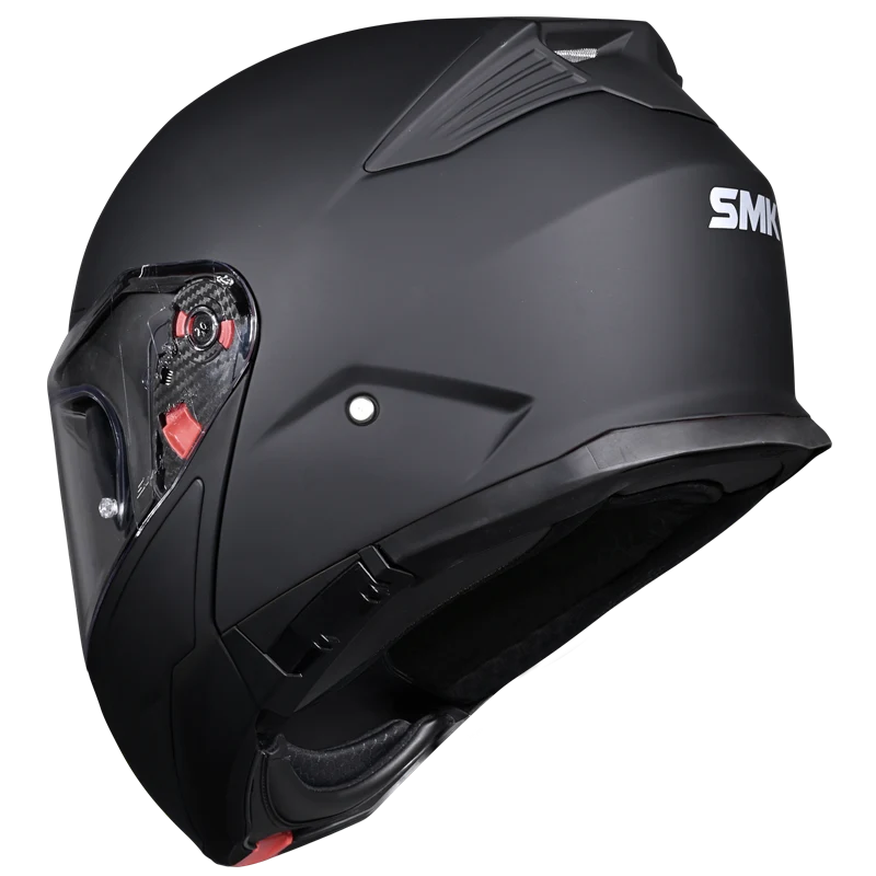 SMK Gullwing Modular Helmet - Black GL200