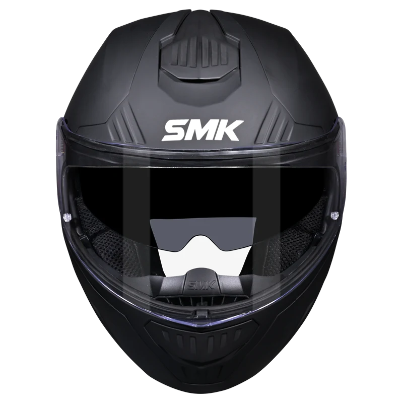 SMK Gullwing Modular Helmet - Black GL200