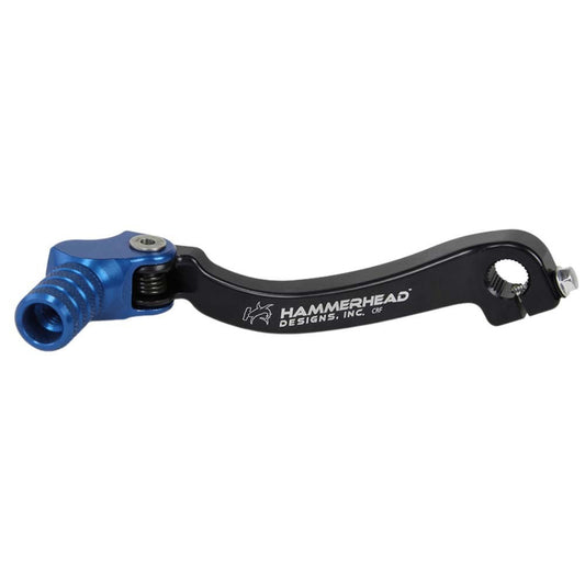 Hammerhead KTM Blue Gear Lever With Customisable Knurled Tip 125 EXC 2001-2003 +0mm (boot size 8-9)
