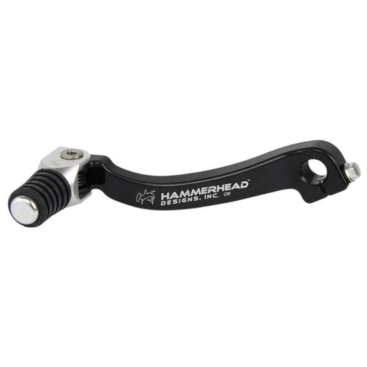 Hammerhead KTM Silver Gear Lever With Customisable Rubber Tip 125 EXC 2001-2003 +20mm (boot size 14+)
