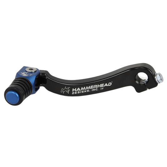 Hammerhead KTM Blue Gear Lever With Customisable Rubber Tip 125 EXC 2001-2003 +5mm (boot size 10)