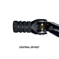 Hammerhead Yamaha Green Wide Gear Lever With Customisable Knurled Tip WR 250 F 2001-2009 +15mm (boot size 13)