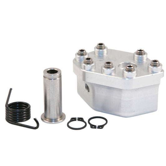 Hammerhead Brake Pedal Rotating Tip with Hardware - Silver