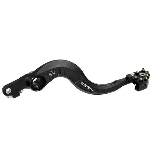 Hammerhead Suzuki CNC Alloy Black Brake Pedals Rotating Tip RMZ 250 2007-2016