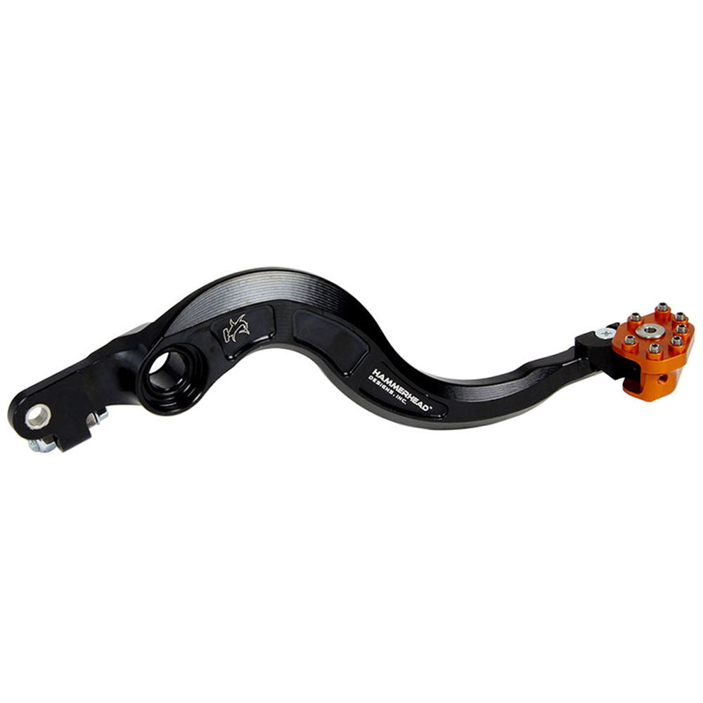 Hammerhead Yamaha CNC Alloy Brake Pedals Rotating Tip