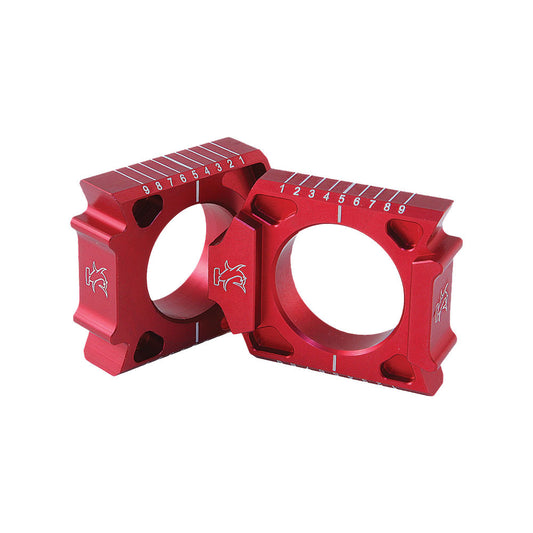 Hammerhead Axle Blocks - Red