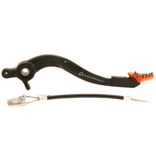 Hammerhead Forged Alloy Brake Pedal - Orange