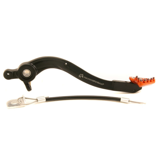 Hammerhead Forged Alloy Brake Pedal - Orange