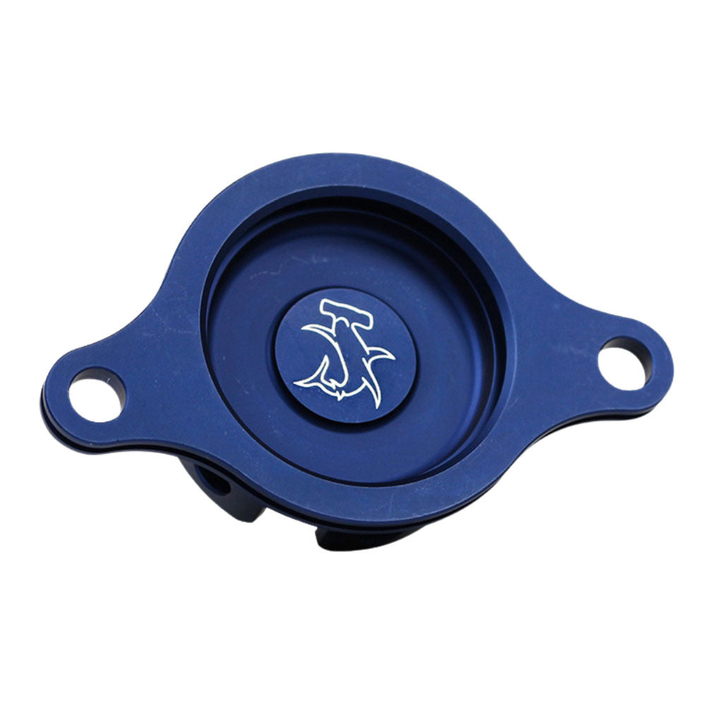 Hammerhead Oil Filter Cover - Blue