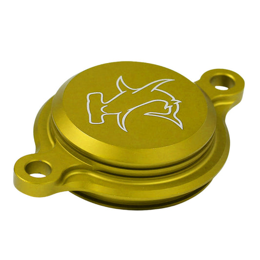 Hammerhead Oil Filter Cover - Gold