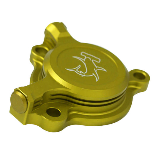 Hammerhead Oil Filter Cover - Gold