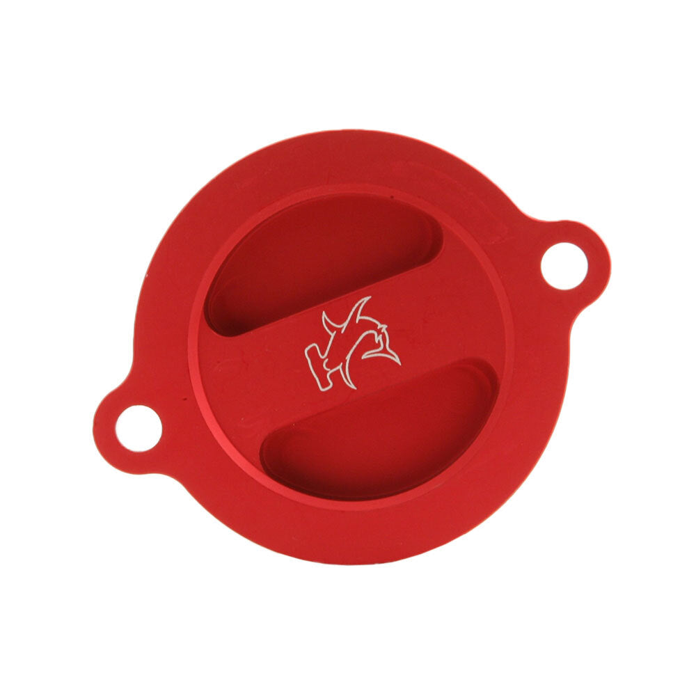 Hammerhead Oil Filter Cover - Red