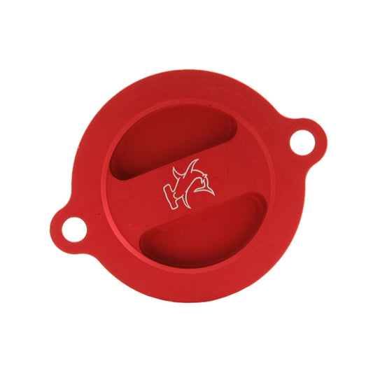 Hammerhead Oil Filter Cover - Red