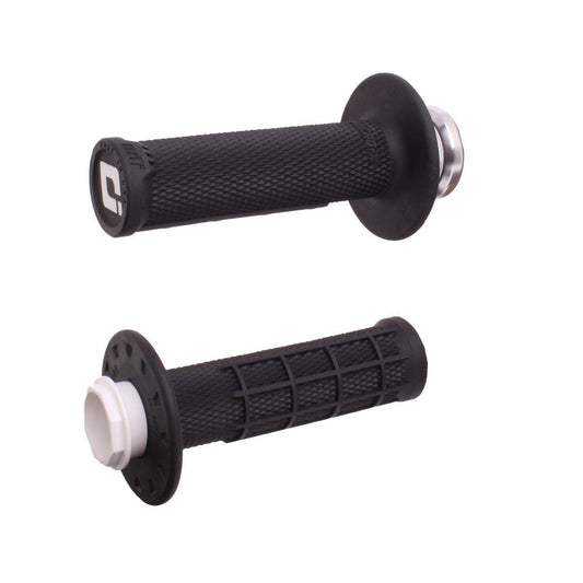 ODI Micro-X Half Waffle Lock On Grips 2/4T - Black