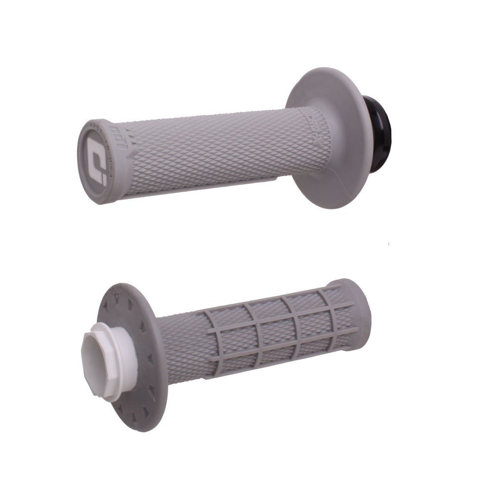 ODI Micro-X Half Waffle Lock On Grips 2/4T - Grey