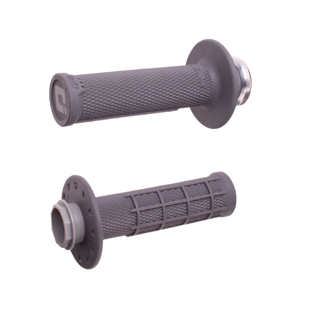 ODI Micro-X Half Waffle Lock On Grips 2/4T - Graphite