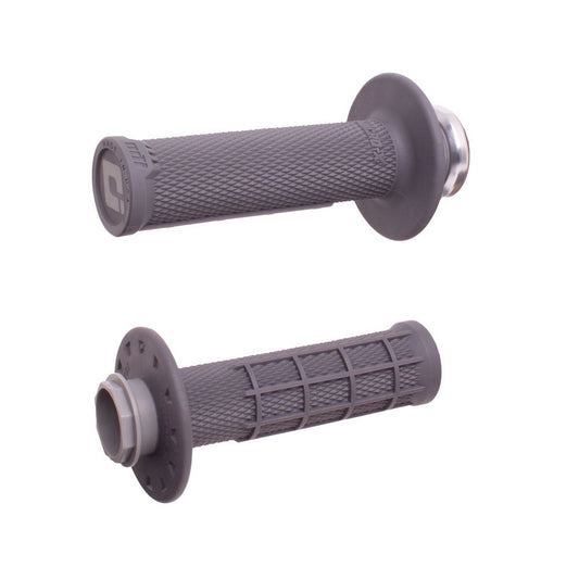 ODI Micro-X Half Waffle Lock On Grips 2/4T - Graphite