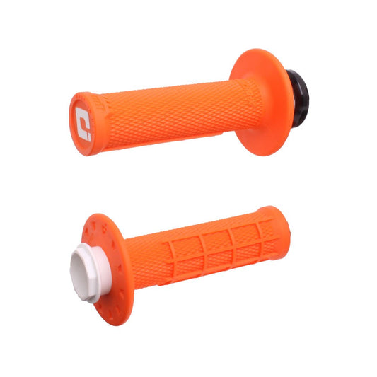 ODI Micro-X Half Waffle Lock On Grips 2/4T - Orange