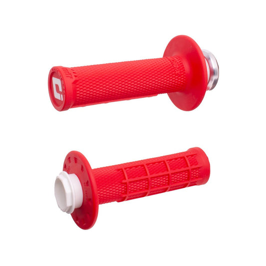 ODI Micro-X Half Waffle Lock On Grips 2/4T - Red