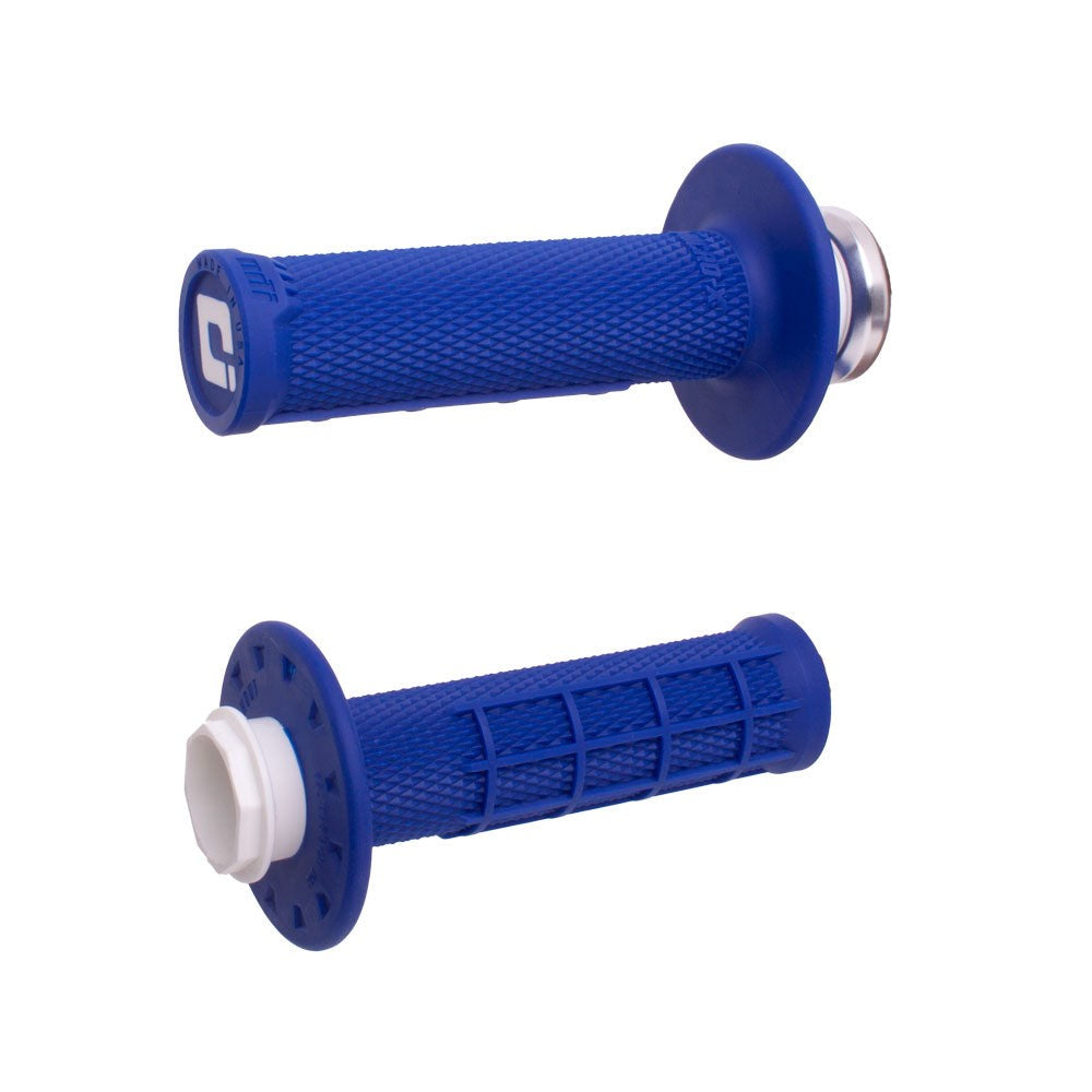 ODI Micro-X Half Waffle Lock On Grips 2/4T - Blue
