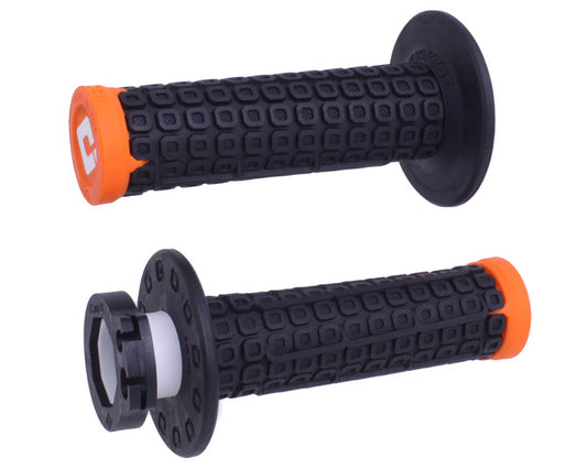 ODI MX V2 Nomad D30 Lock On Grips - Black / Orange