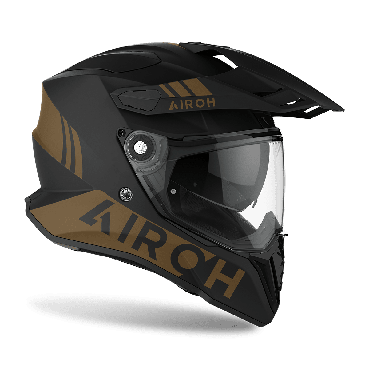 Airoh Commander Gold Matt Black