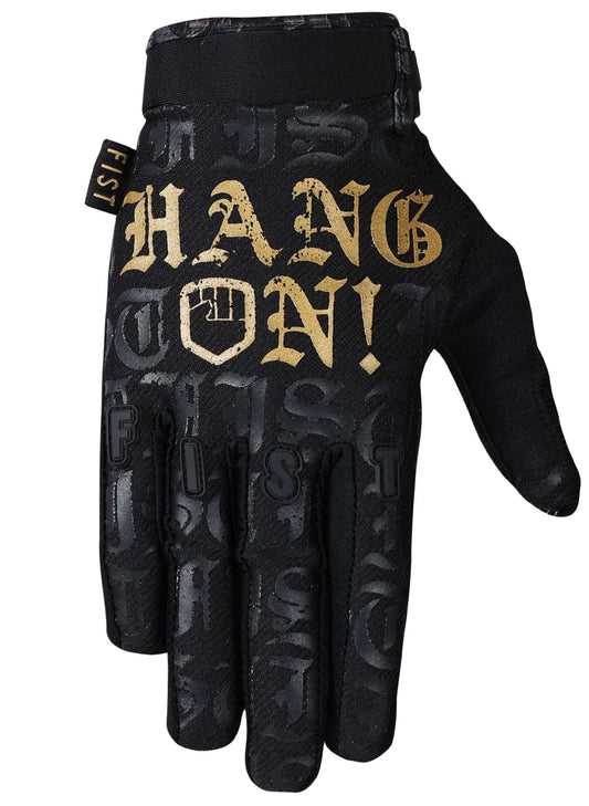 Fist Chapter 28 Hang On Gloves - Black / Gold