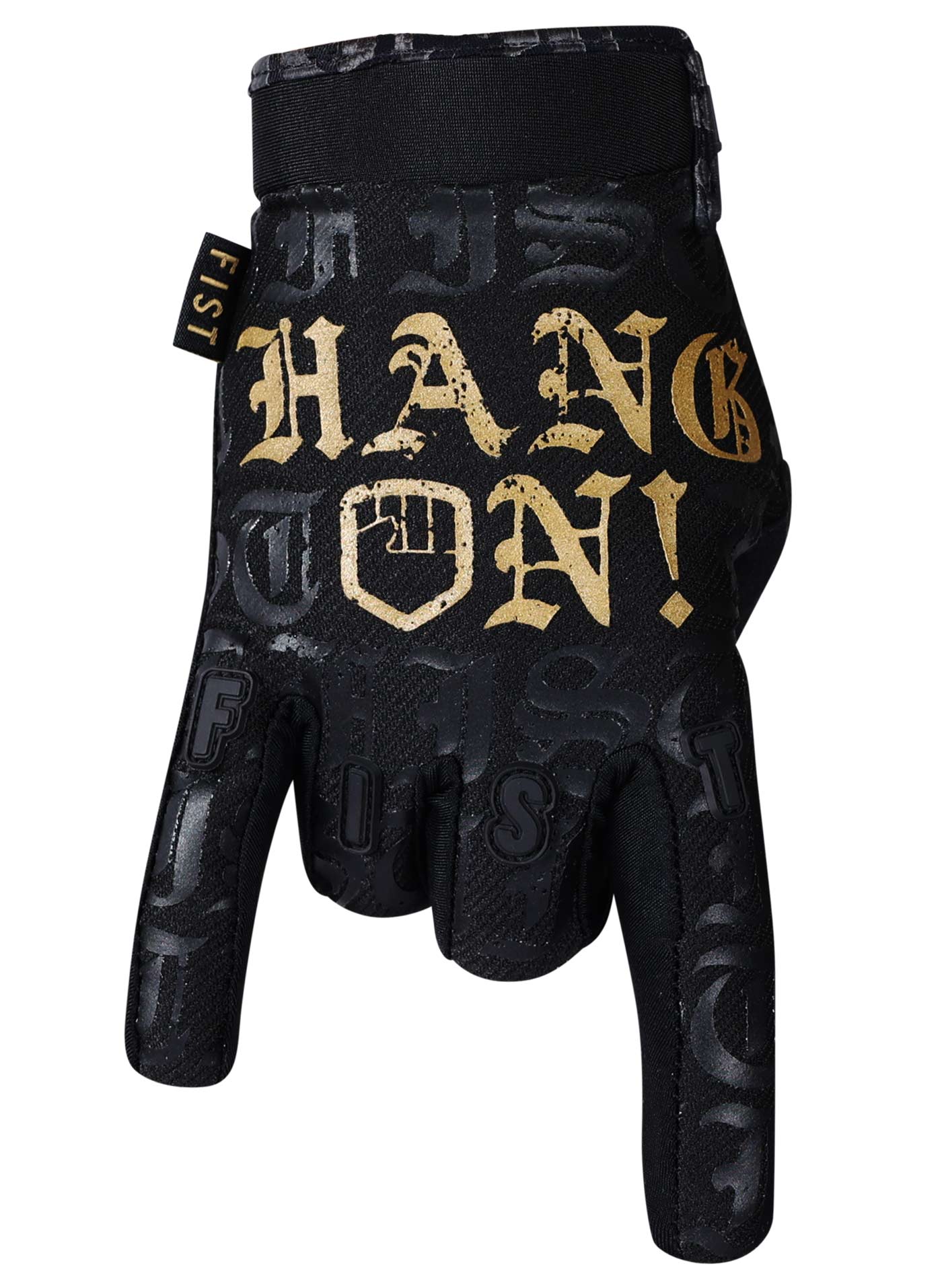 Fist Chapter 28 Hang On Gloves - Black / Gold