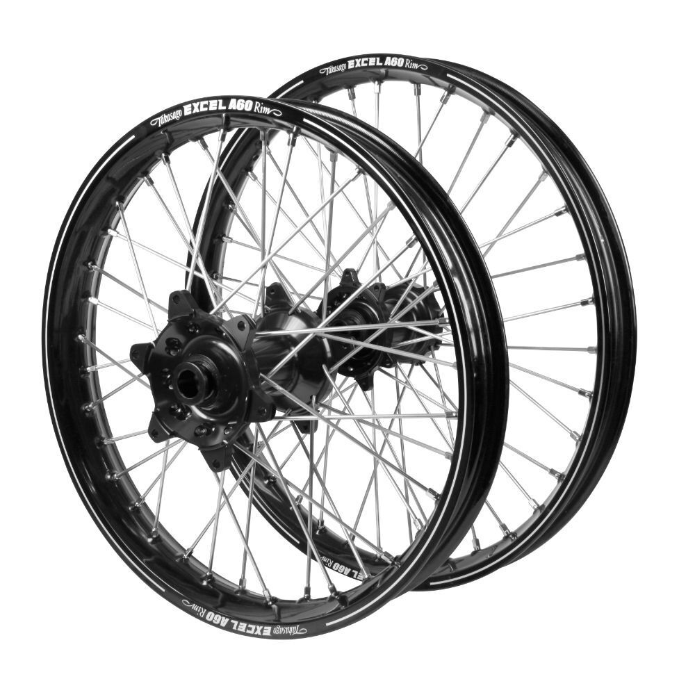 HAAN Hubs / A60 Rims Wheelset (21*1.60 19*2.15) - Black