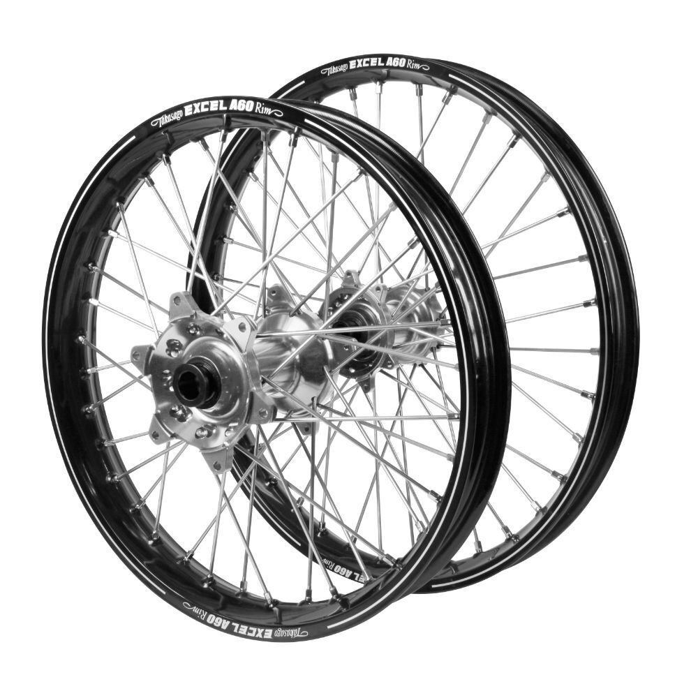 HAAN Hubs / A60 Rims Wheelset (21*1.60 19*2.15) - Silver / Black