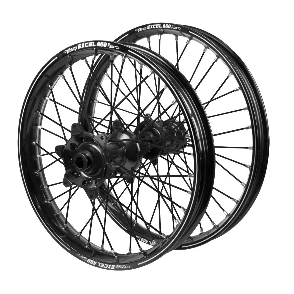 Haan Hubs / A60 Rims Wheelset (21*1.6 / 19*2.15 OE) - Black