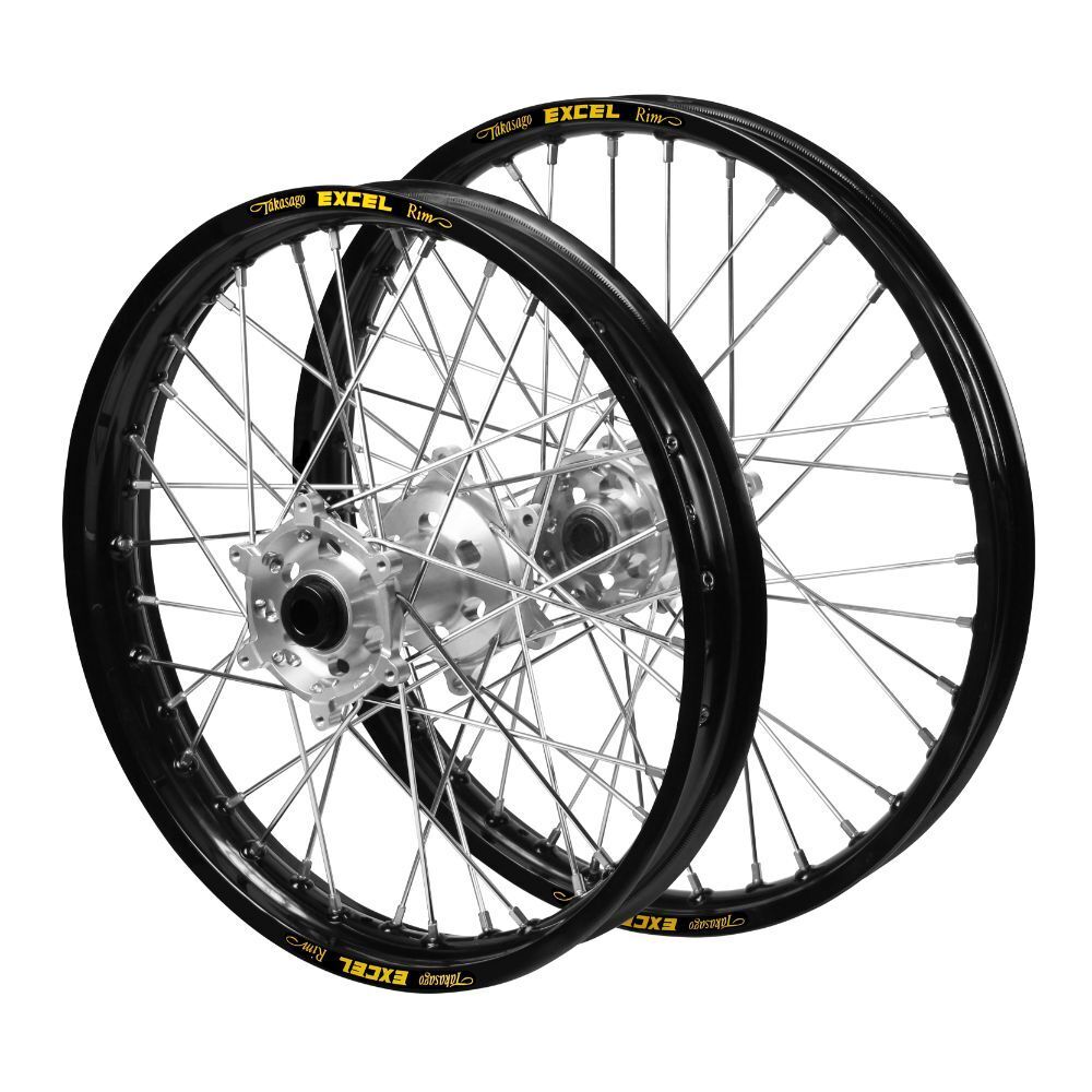 HAAN Hubs / Excel Rims Wheelset (21*1.60 19*2.15) - Silver / Black