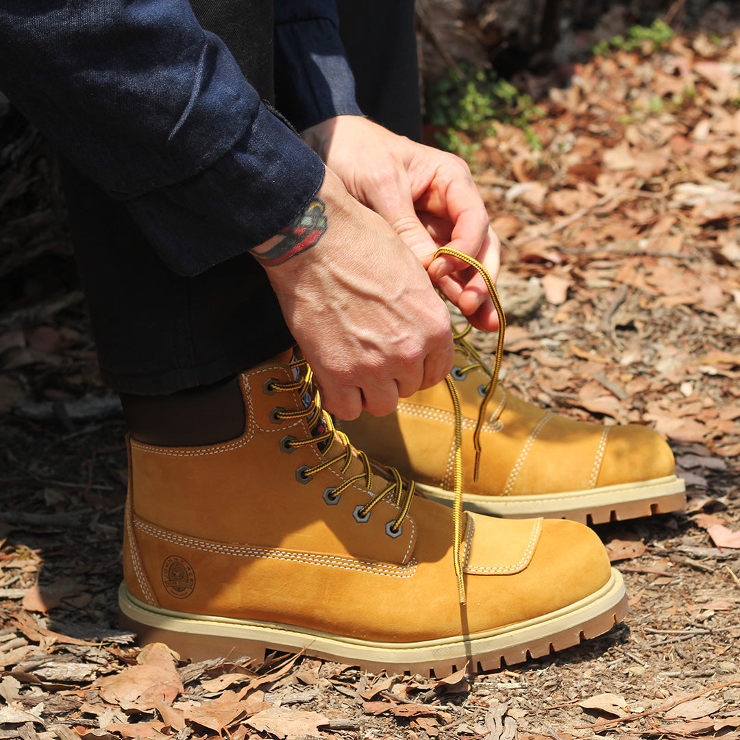 Johnny Reb Rumble II Boots - Wheat Brown
